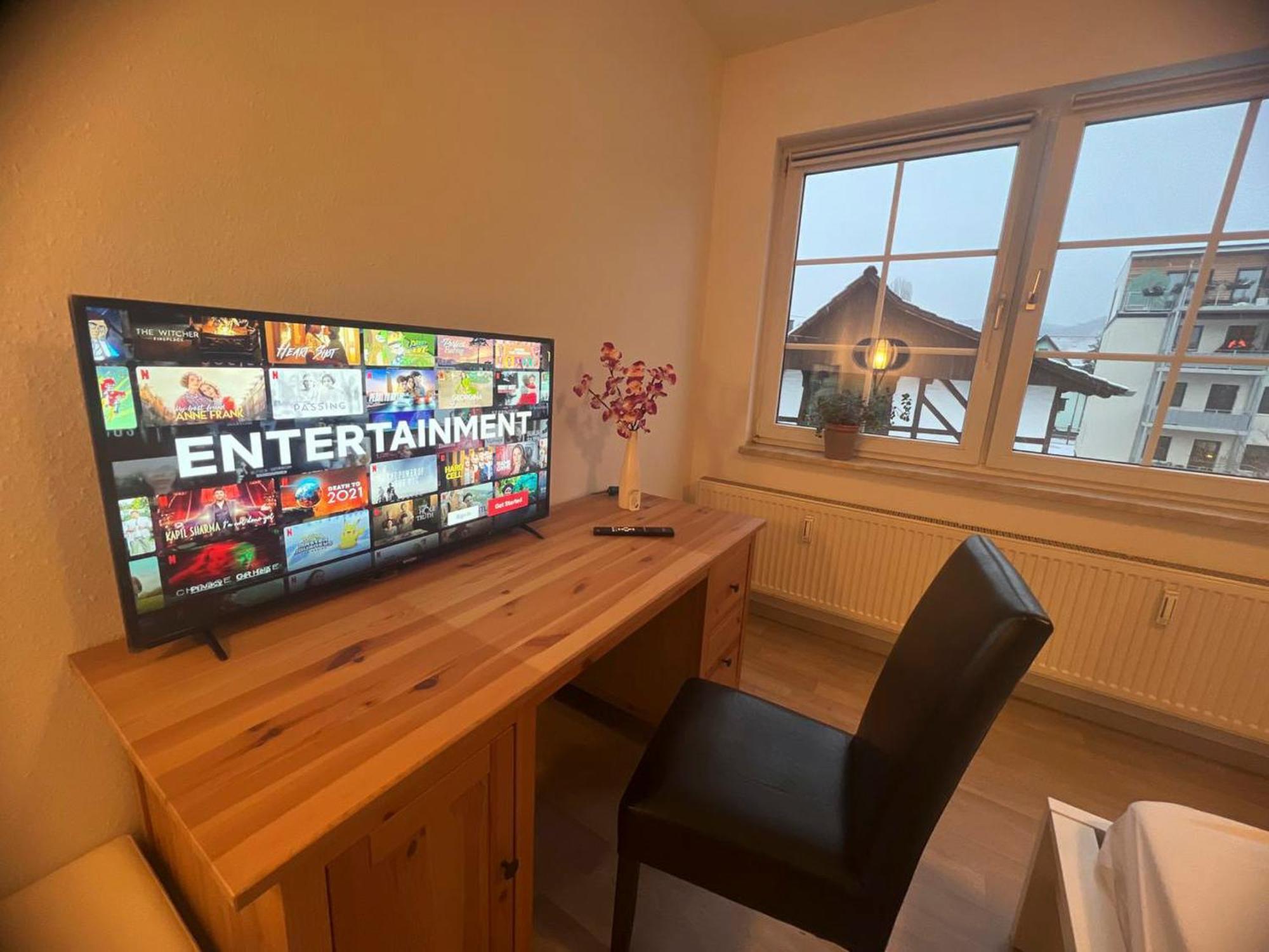 Grosse & Voll Ausgestattete Apartments, Studios, Doppelzimmer, Workspace, Parkplatz, Netflix, Prime & Schnelles Wifi In Ruhiger Lage Mit Garten Rudolstadt Eksteriør bilde